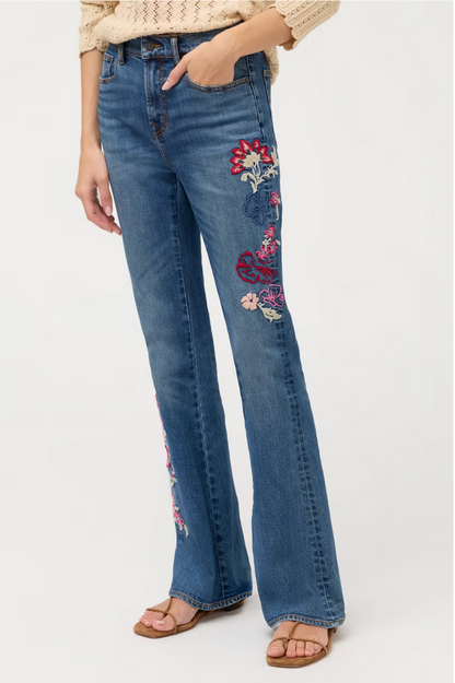 Johnny Was PANTS HIGH RISE FLARE JEAN