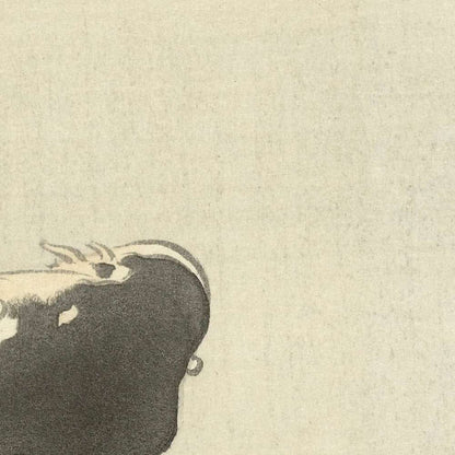 Jumping Carp by Ohara Koson, 1900