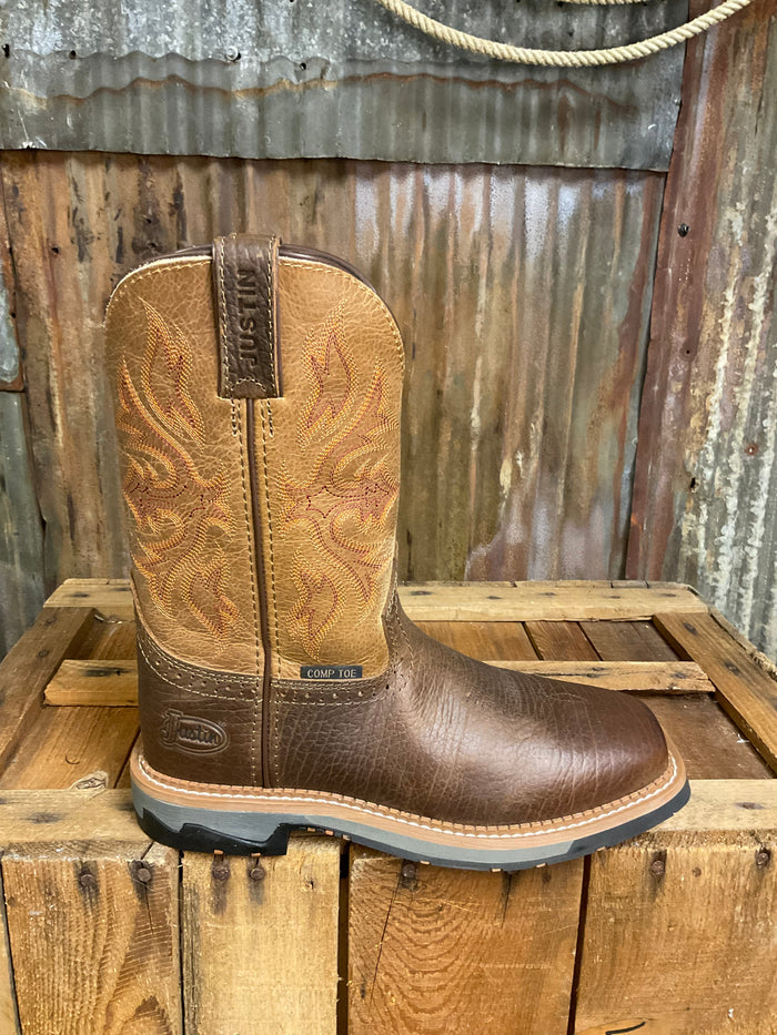 Justin 11" Stampede Bolt Composite Toe Work Boot