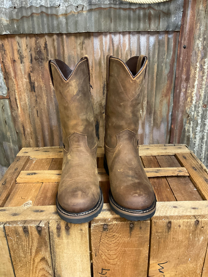 Justin Drywall 10" Waterproof Work Boot