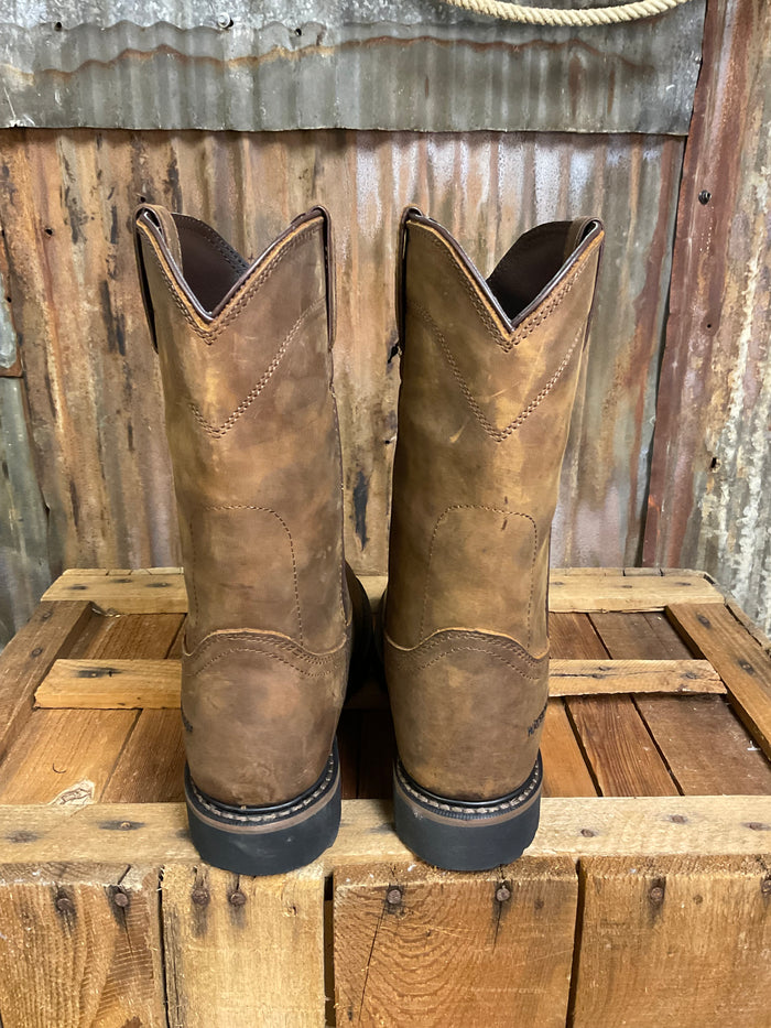 Justin Drywall 10" Waterproof Work Boot