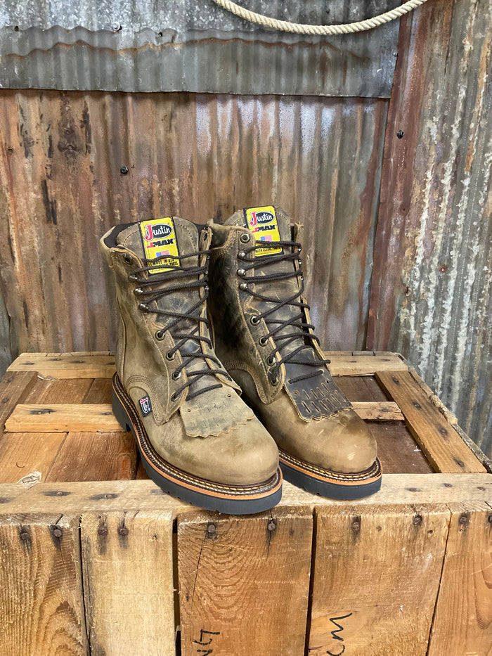 Justin J-Max 8" Work Boot