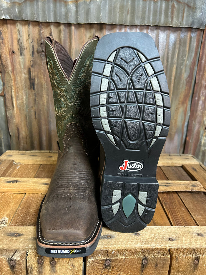 Justin Keavan 11" Steel Toe Work Boot