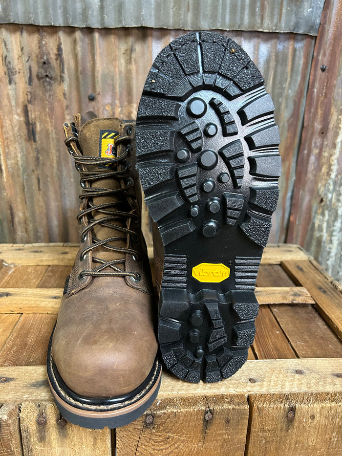 Justin Pulley 10" Metguard Composite Toe Waterproof Work Boot