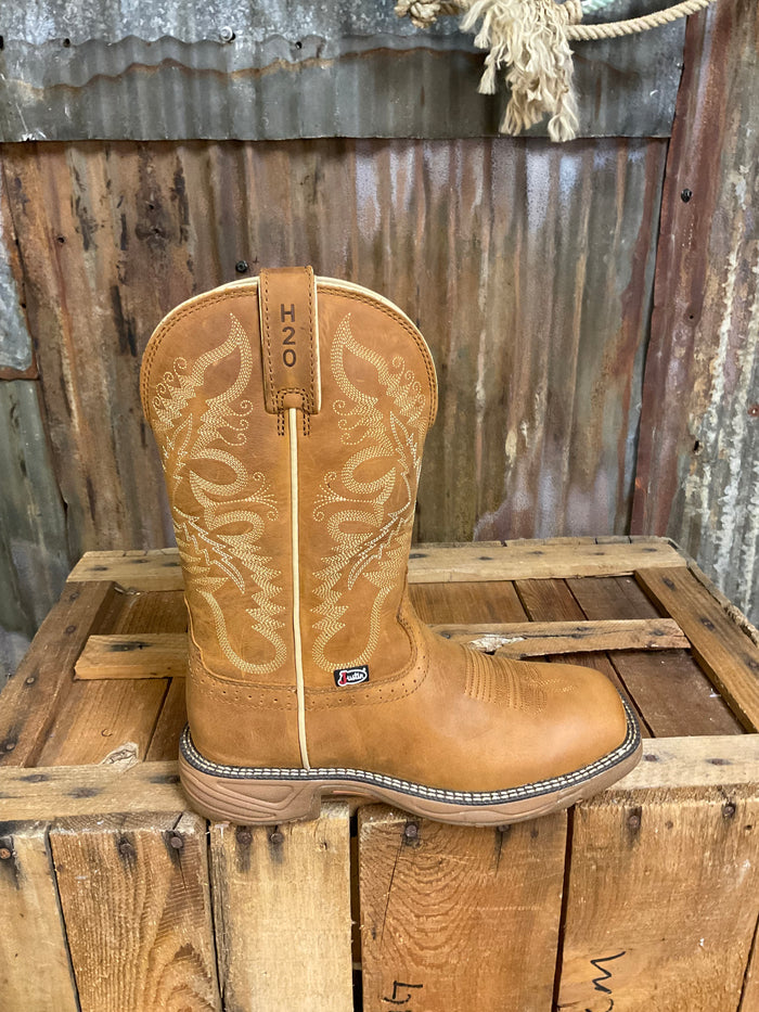 Justin Rush 11" Waterproof Work Boot