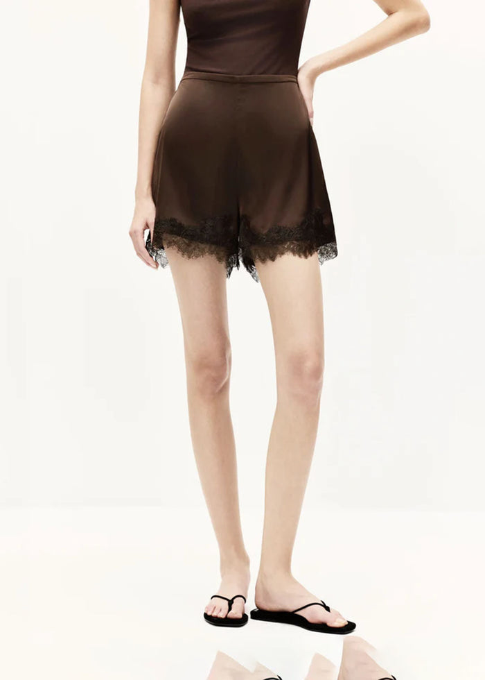 Kaia Shorts - Chocolate Brown