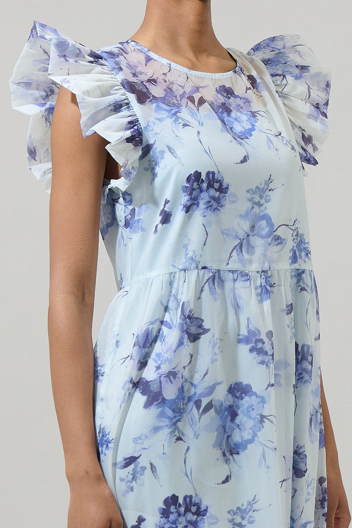 Kalla Organza Julin Midi Dress