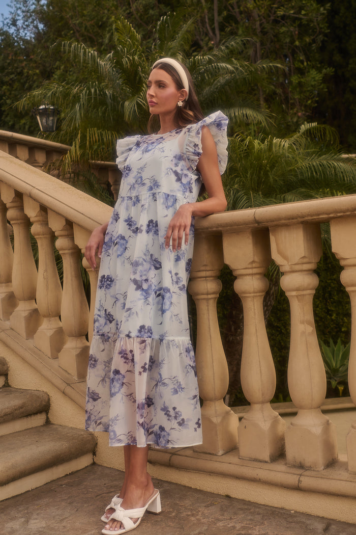 Kalla Organza Julin Midi Dress