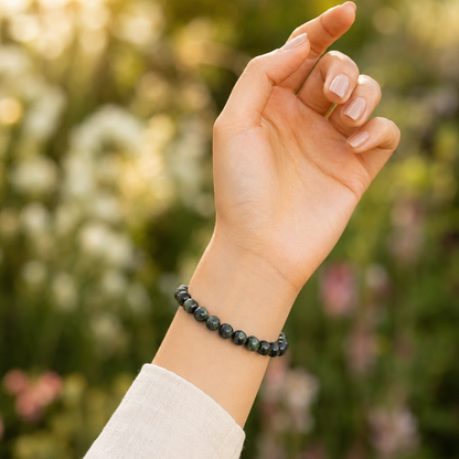 Kambaba Jasper Bracelet (Self Discovery and Empathy).