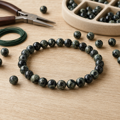 Kambaba Jasper Bracelet (Self Discovery and Empathy).