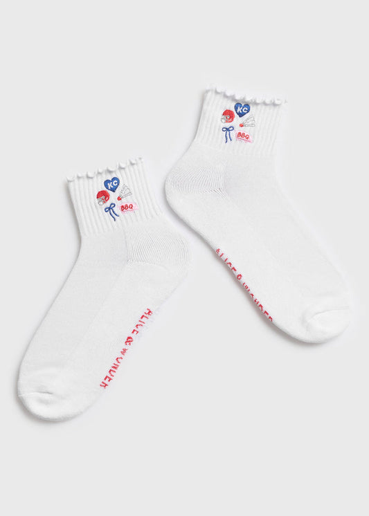 Kansas City Icons Ruffle Sock