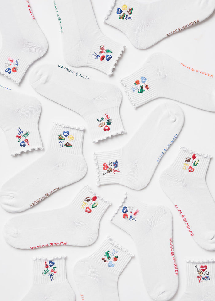 Kansas City Icons Ruffle Sock
