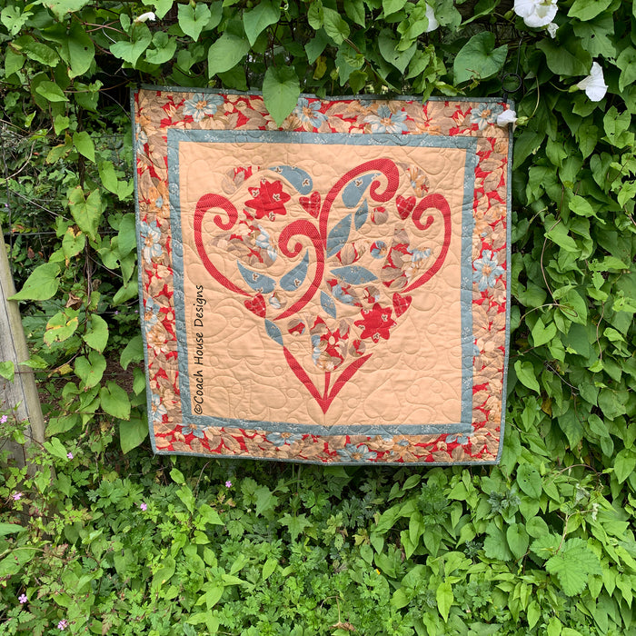 Key to My Heart Quilt Pattern