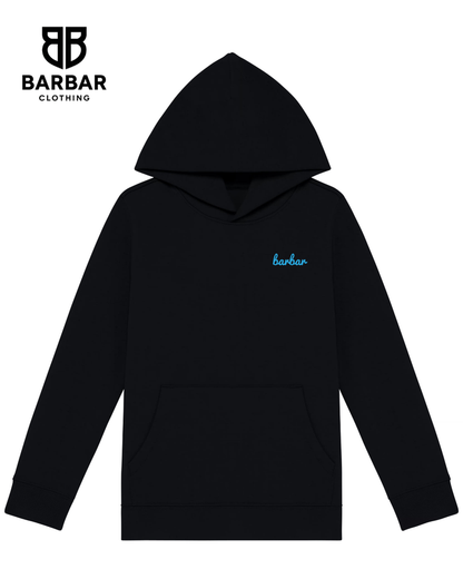 104/116 4/6 jaar / Zwart (Light Blue logo)