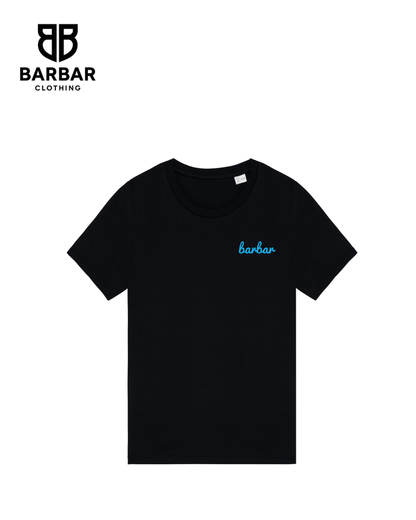 104/116 4/6 jaar / Zwart (Light Blue logo)