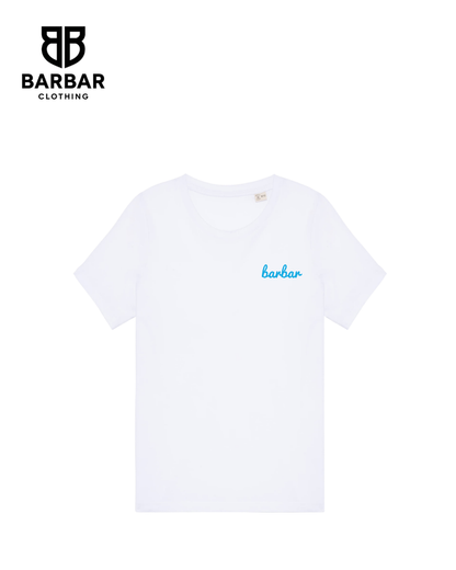 104/116 4/6 jaar / Wit (Light Blue logo)