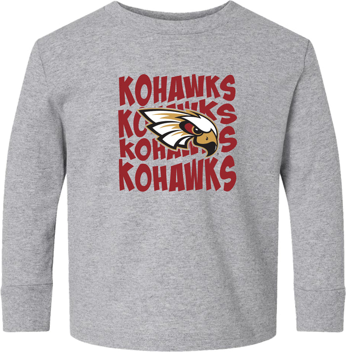 KOHAWK KOHAWK LS TODDLER TEE
