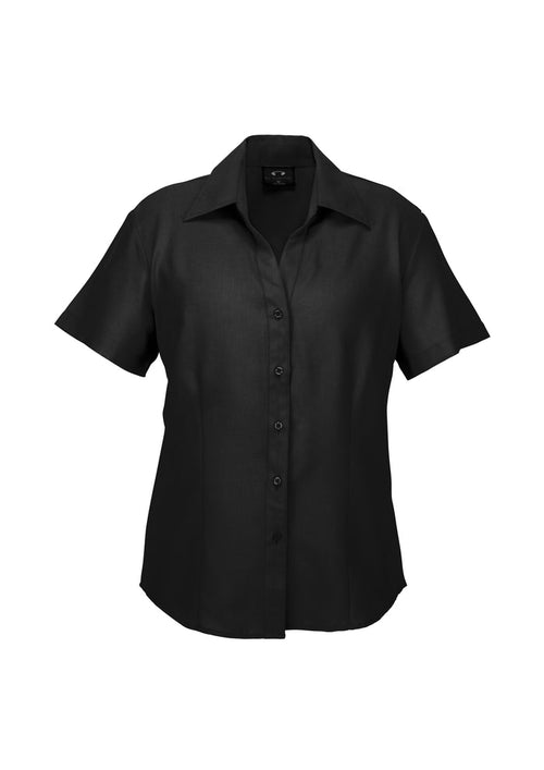 Ladies S/S Oasis Plain Shirt LB3601