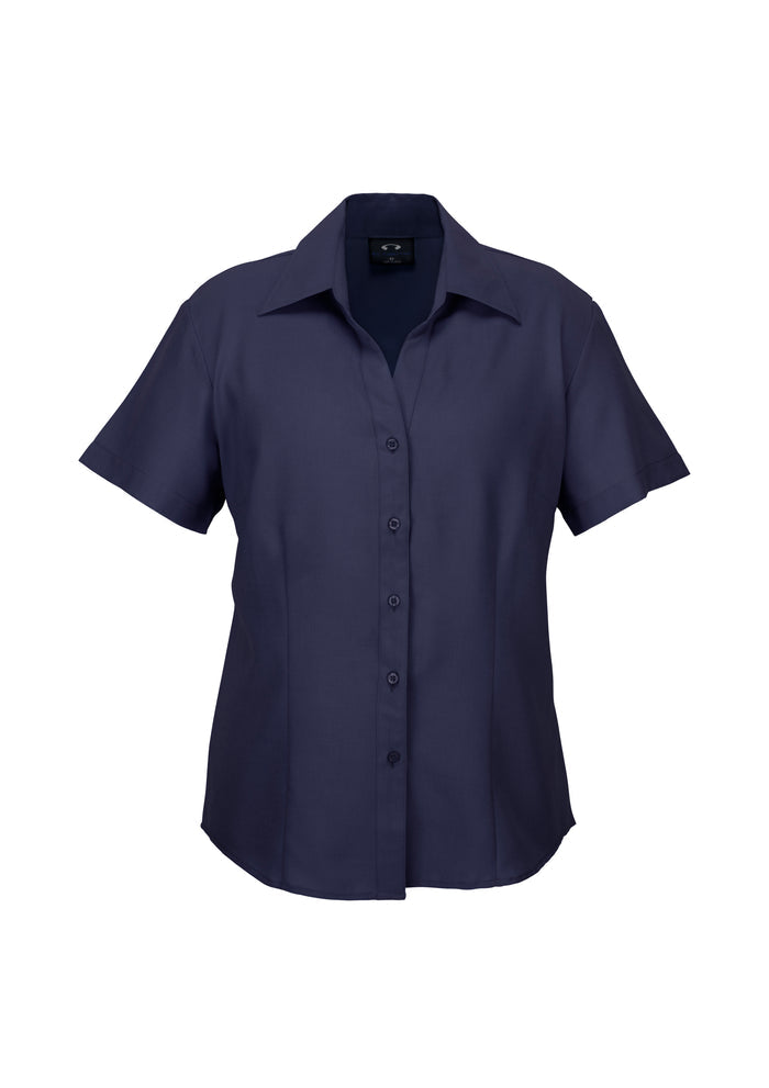 Ladies S/S Oasis Plain Shirt LB3601