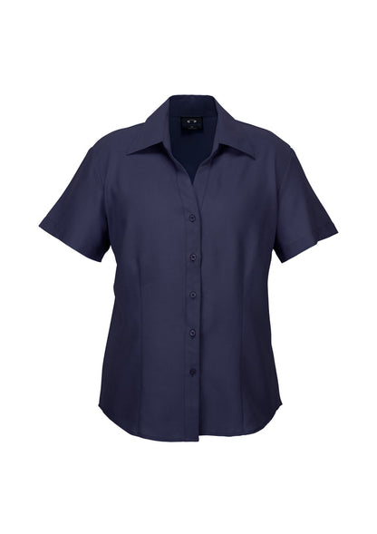 Ladies S/S Oasis Plain Shirt LB3601