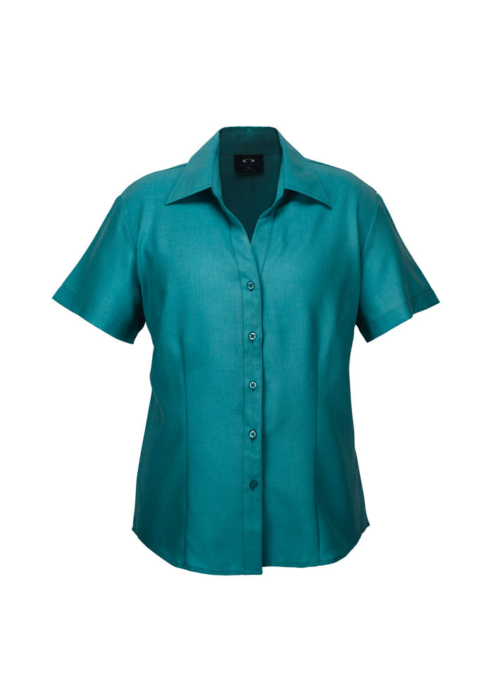Ladies S/S Oasis Plain Shirt LB3601