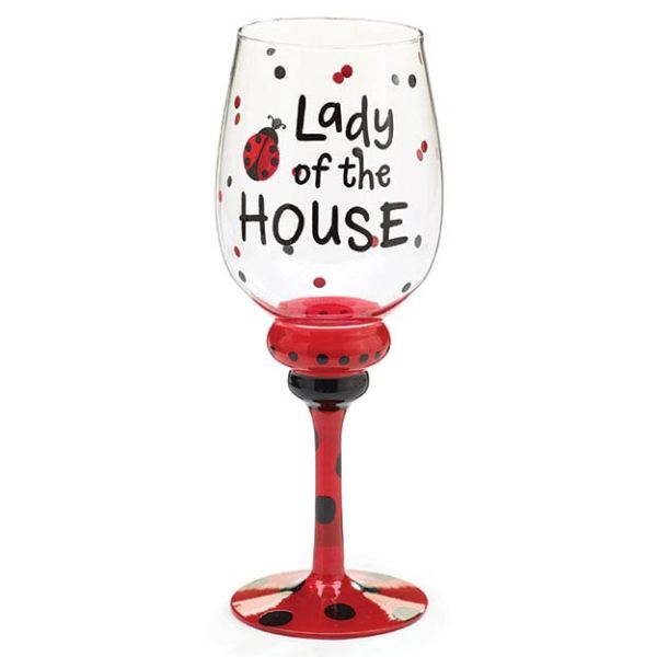 Lady of the House 16 oz. Wine Glass