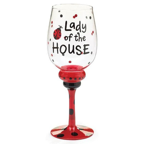 Lady of the House 16 oz. Wine Glass