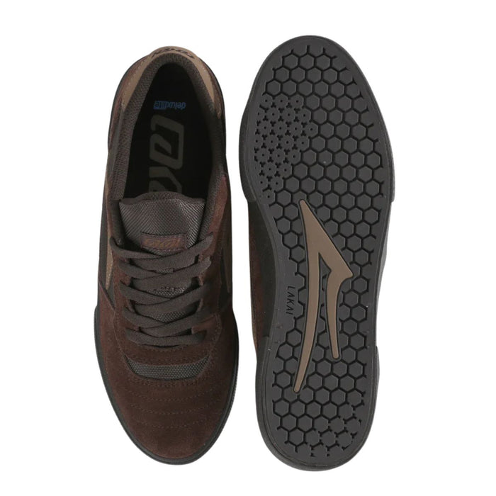 Lakai Cambridge Chestnut Suede Monochrome