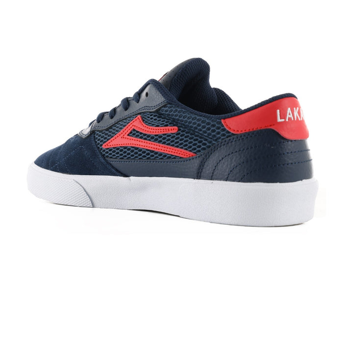 Lakai Cambridge Navy/Red Suede