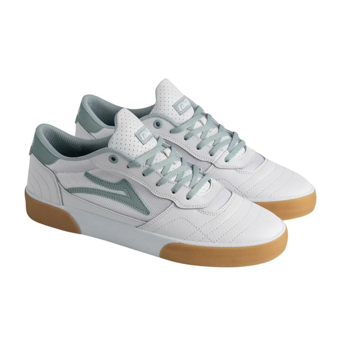 Lakai Cambridge White Leather Grey Mist