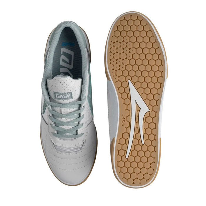 Lakai Cambridge White Leather Grey Mist