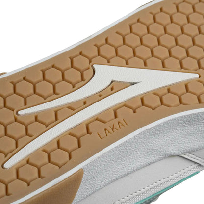 Lakai Cambridge White Leather Grey Mist