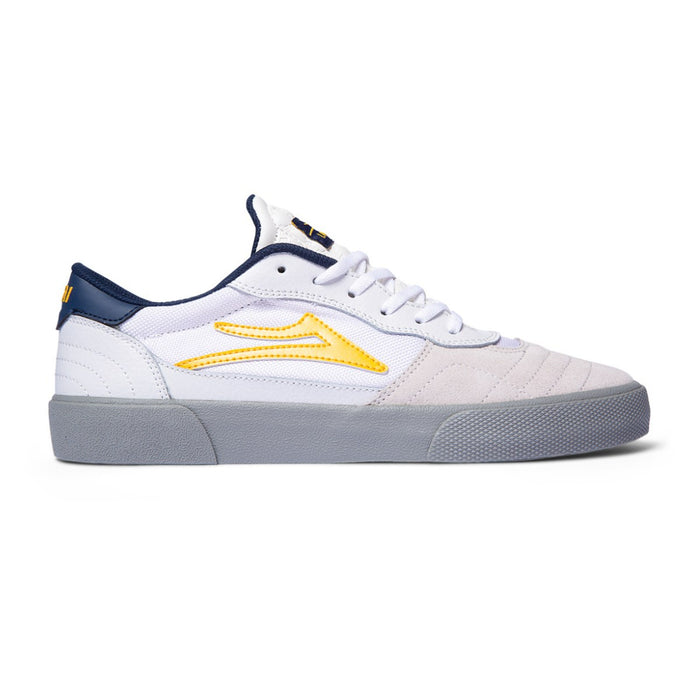 Lakai Cambridge White/Yellow Leather