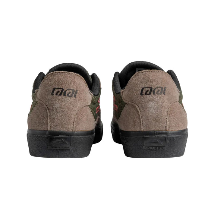 Lakai Essex Black Olive Brown