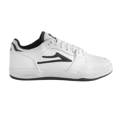Lakai Telford Low White/Black Leather
