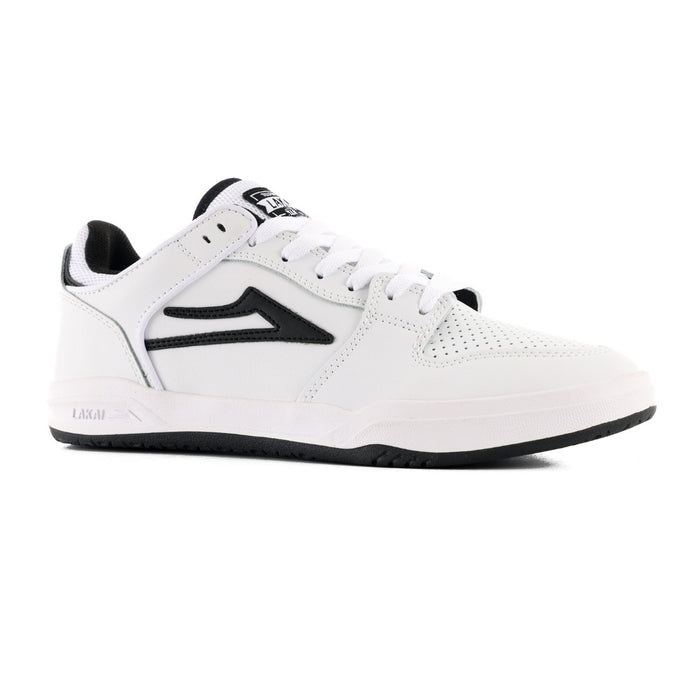 Lakai Telford Low White/Black Leather