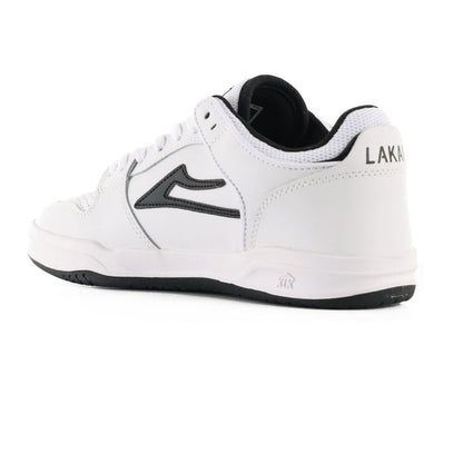 Lakai Telford Low White/Black Leather