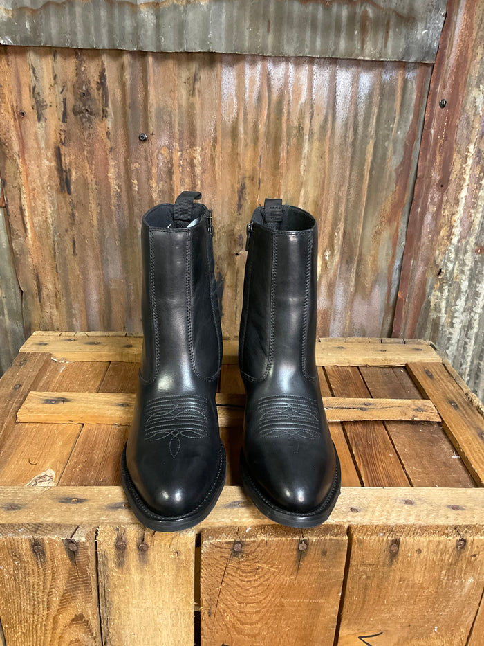 Laredo Fletcher Black Zipper Western Boot