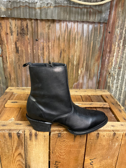 Laredo Fletcher Black Zipper Western Boot