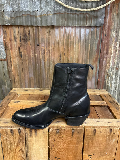 Laredo Fletcher Black Zipper Western Boot