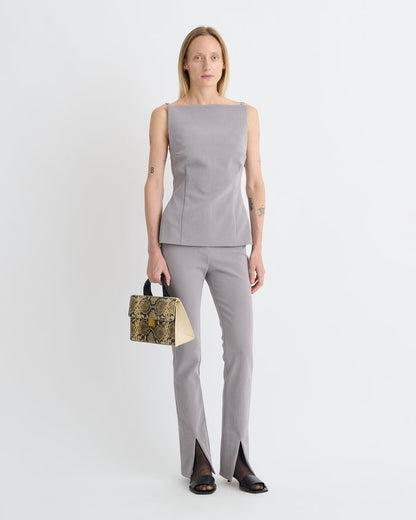 Laree - Structured top - Grey