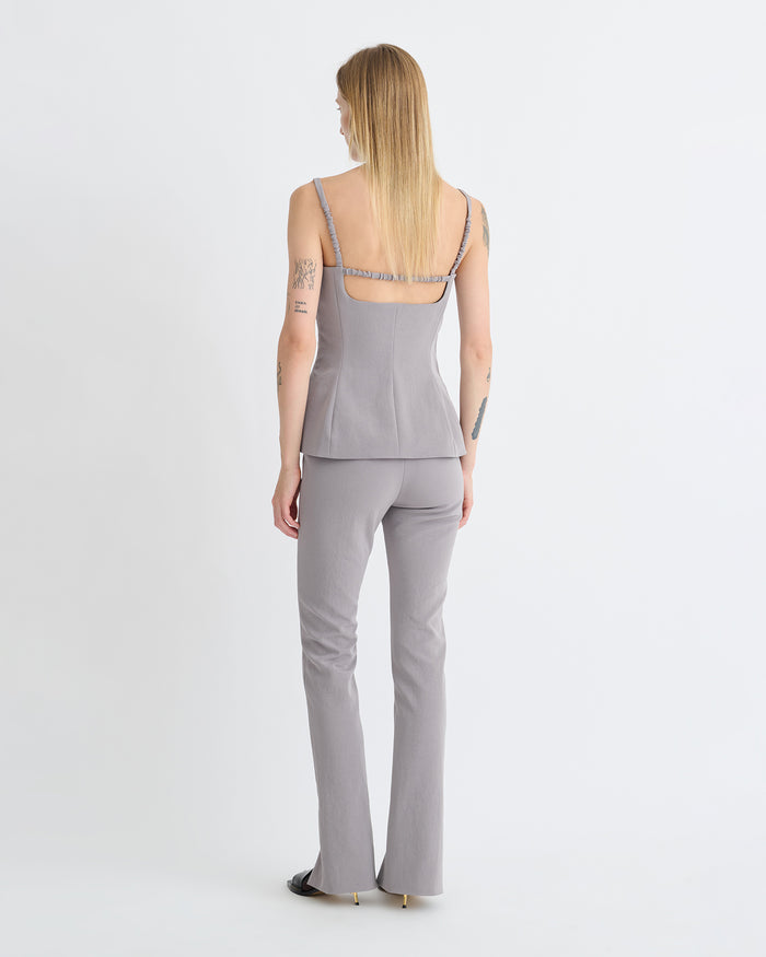 Laree - Structured top - Grey