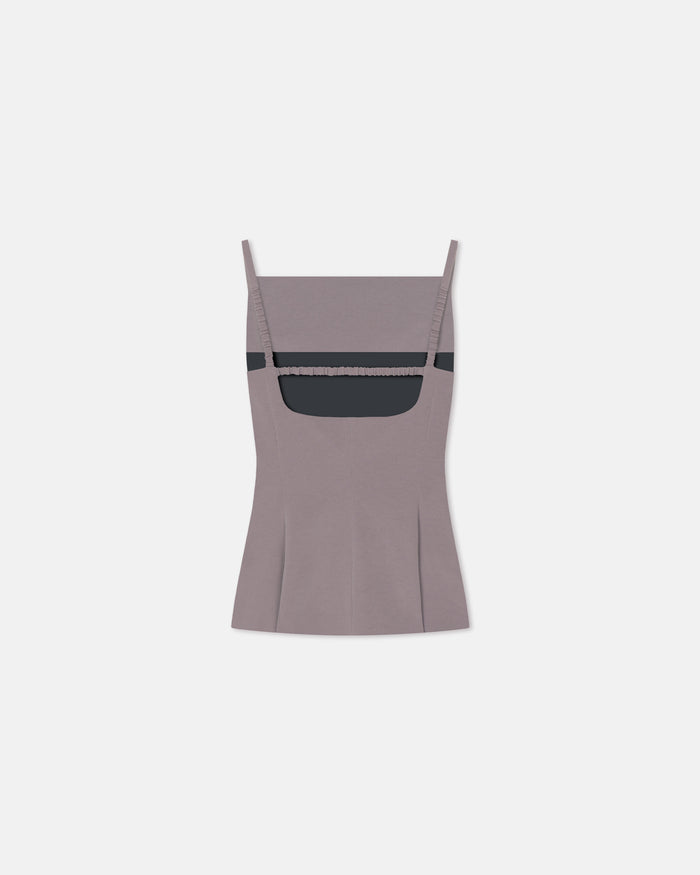 Laree - Structured top - Grey