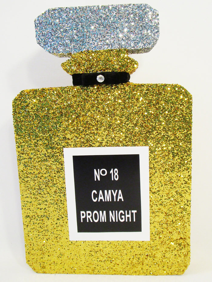 Styrofoam perfume bottle - Designs by Ginny