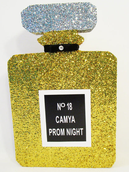 Styrofoam perfume bottle - Designs by Ginny