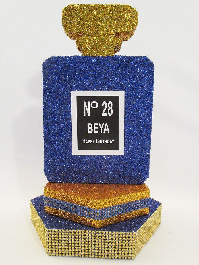 Perfume Bottle Centerpiece - Designs by Ginny