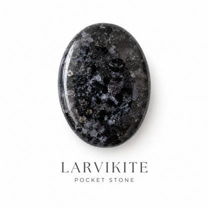 Larvikite Pocket Stones (Breaking Addictions and Clairvoyance )