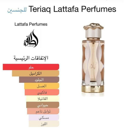 Lattafa Teriaq Eau De Parfum 100Ml