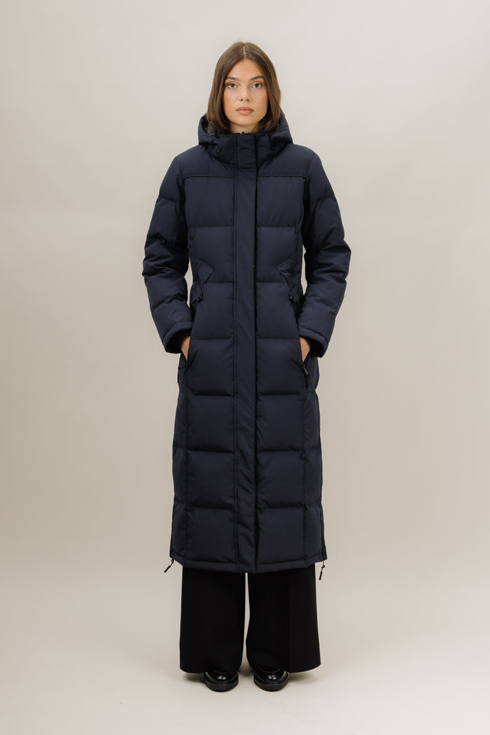 Urban Pioneers Female Laya Down Coa COAT DARK SAPPHIRE