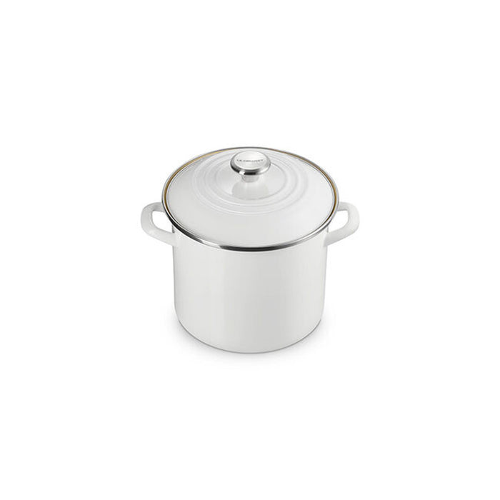 Le Creuset 8 qt. Stockpot - White